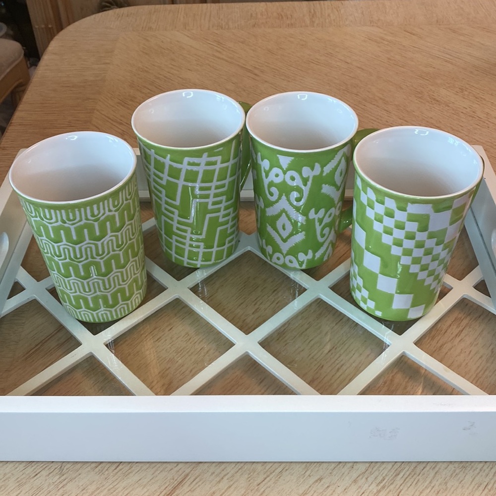 Tabletops Gallery Mason Coffee Mugs (4)